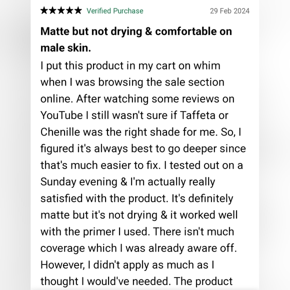 🌸 Sephora Collection Matte Perfection Lightweight Tinted Moisturizer Taffeta 13 - Picture 8 of 10